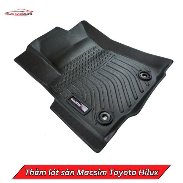 Thảm Lót Sàn Macsim Ô Tô Toyota Hilux