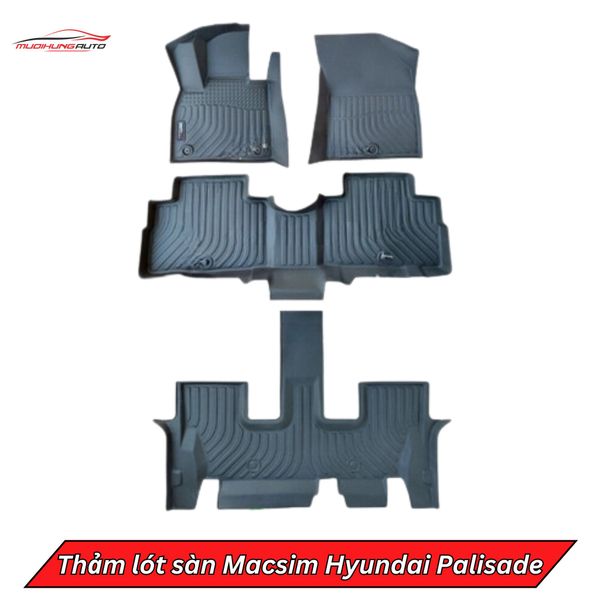 Thảm Lót Sàn Macsim Ô Tô Hyundai Palisade