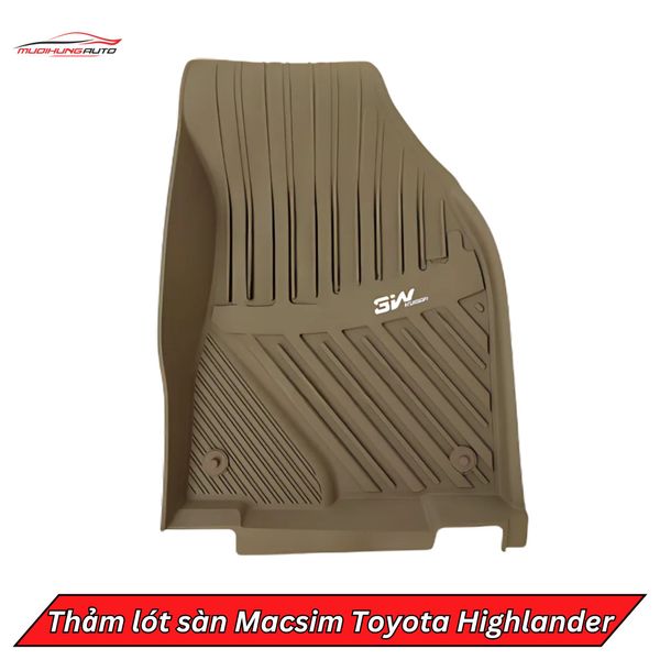 Thảm Lót Sàn Macsim Ô Tô Toyota Highlander
