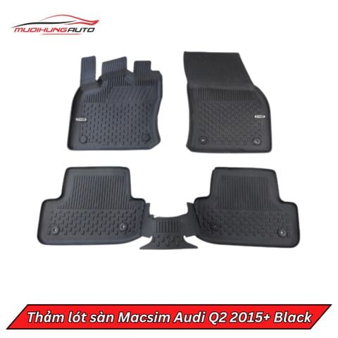 Thảm lót sàn Macsim ô tô Audi Q2 2015+ Black