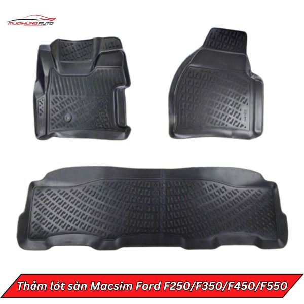 Thảm Lót Sàn Macsim Ô Tô Ford F250/F350/F450/F550 Super Crew Automatic