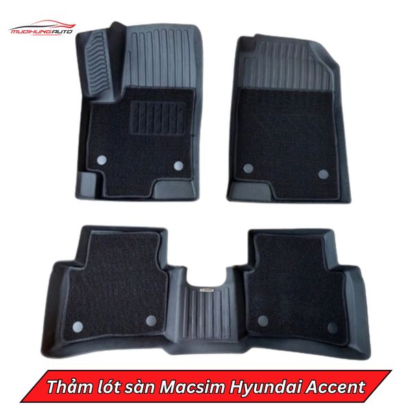 Thảm Lót Sàn Macsim Ô Tô Hyundai Accent