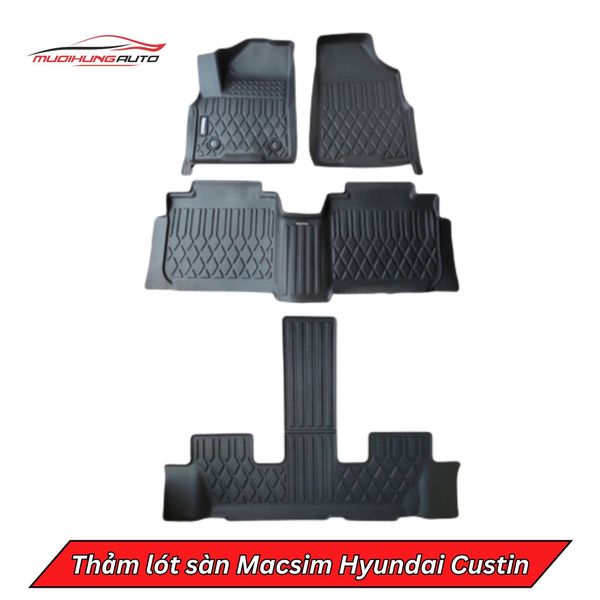 Thảm Lót Sàn Macsim Ô Tô Hyundai Custin