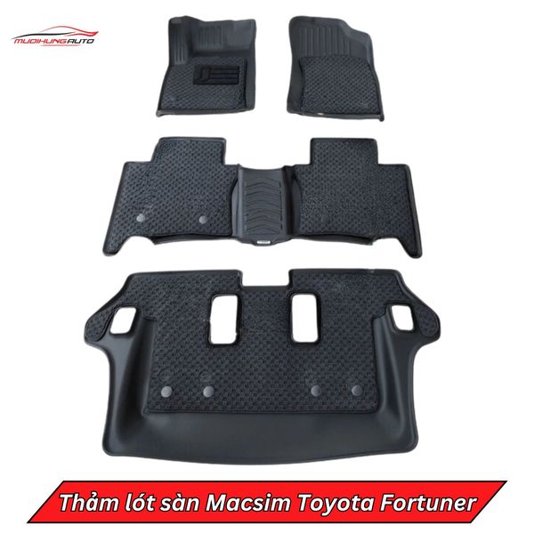 Thảm Lót Sàn Macsim Ô Tô Toyota Fortuner