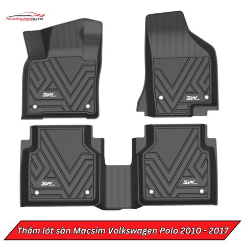 Thảm lót sàn Macsim ô tô Volkswagen Polo 2010 - 2017