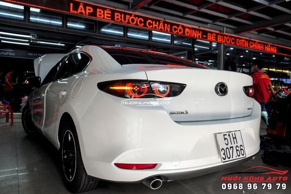 Nâng Cấp Đèn Hậu Cho Xe Mazda 3 2020 Bản Deluxe Lên Bản Premium Cực Chất