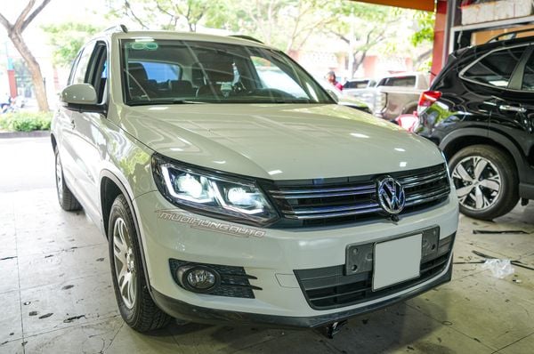 Thay Đèn Pha Nguyên Cụm Có Bi LED Cho Xe Volkswagen Tiguan