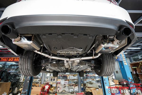 Lắp Đặt Pô Nguyên Cây XEX 2 Chế Độ On - Off Cho Xe Toyota Camry 2022