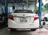 Độ Pô Akrapovic Đôi Thể Thao Xe Toyota Vios