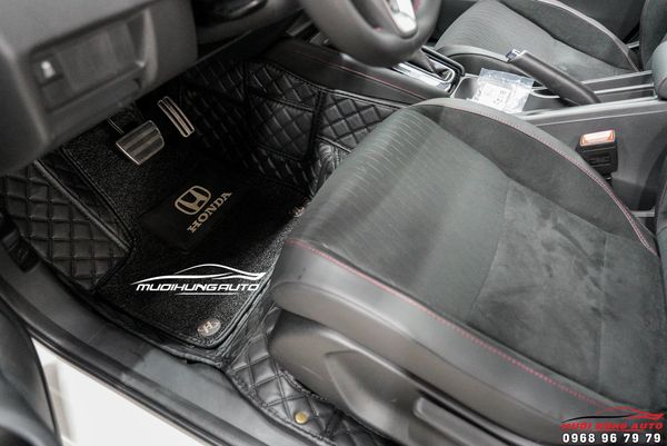 Honda City 2022 Trải Thảm Lót Sàn Cao Cấp Tại Mười Hùng Auto