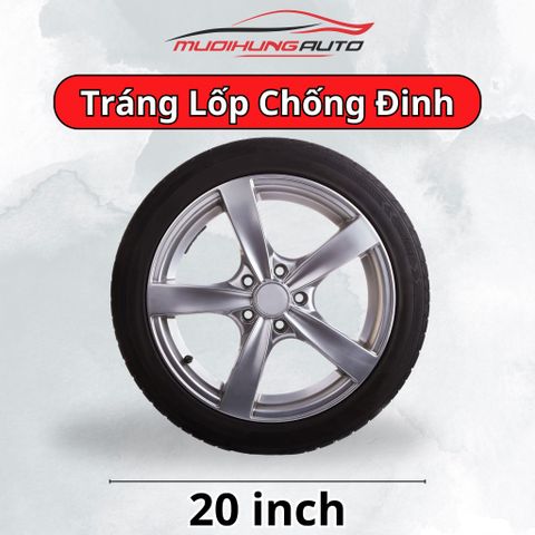 Tráng lốp chống đinh cho lốp ô tô 20 inch
