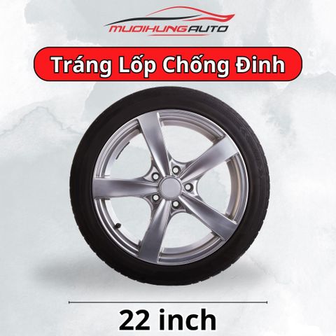 Tráng lốp chống đinh cho lốp ô tô 22 inch