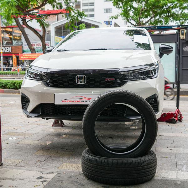 Tráng Lốp Chống Đinh Cho Xe Honda City 2024
