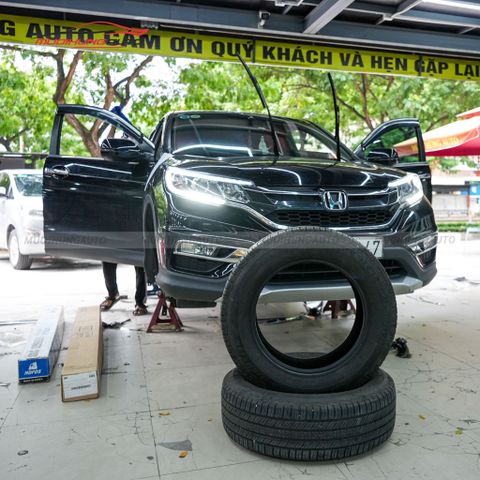 Tráng lốp chống đinh cho xe Honda CRV 2016
