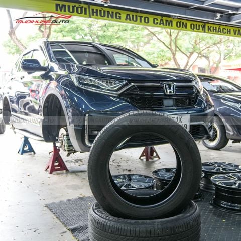 Tráng lốp chống đinh cho xe Honda CRV 2021