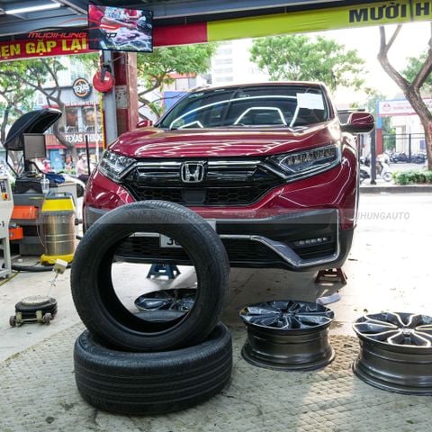 Tráng lốp chống đinh cho xe Honda CRV 2022