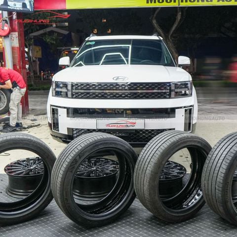 Tráng lốp chống đinh cho xe Hyundai Santafe 2024