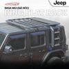 Baga Mui Nhôm King Flat Rack Xe Jeep Wrangler & Gladiator (Có Thang Lên Xuống)