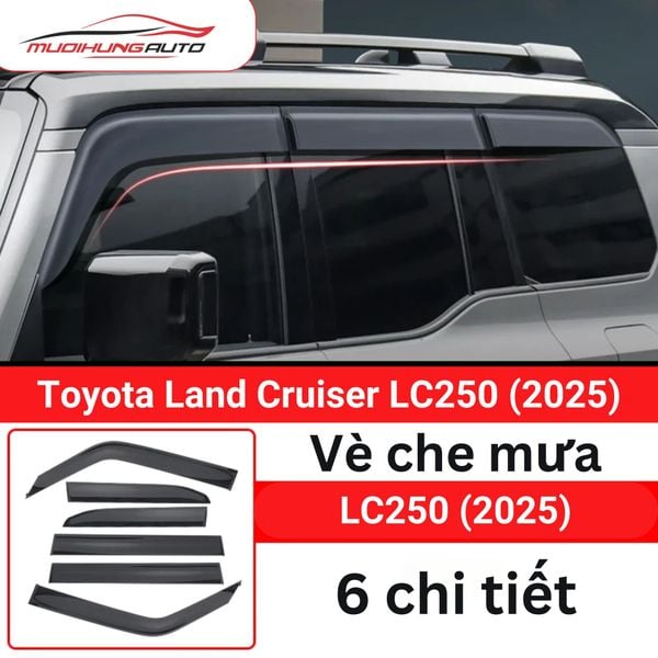 Vè Che Mưa Ô Tô Toyota Land Cruiser Prado LC250 2025
