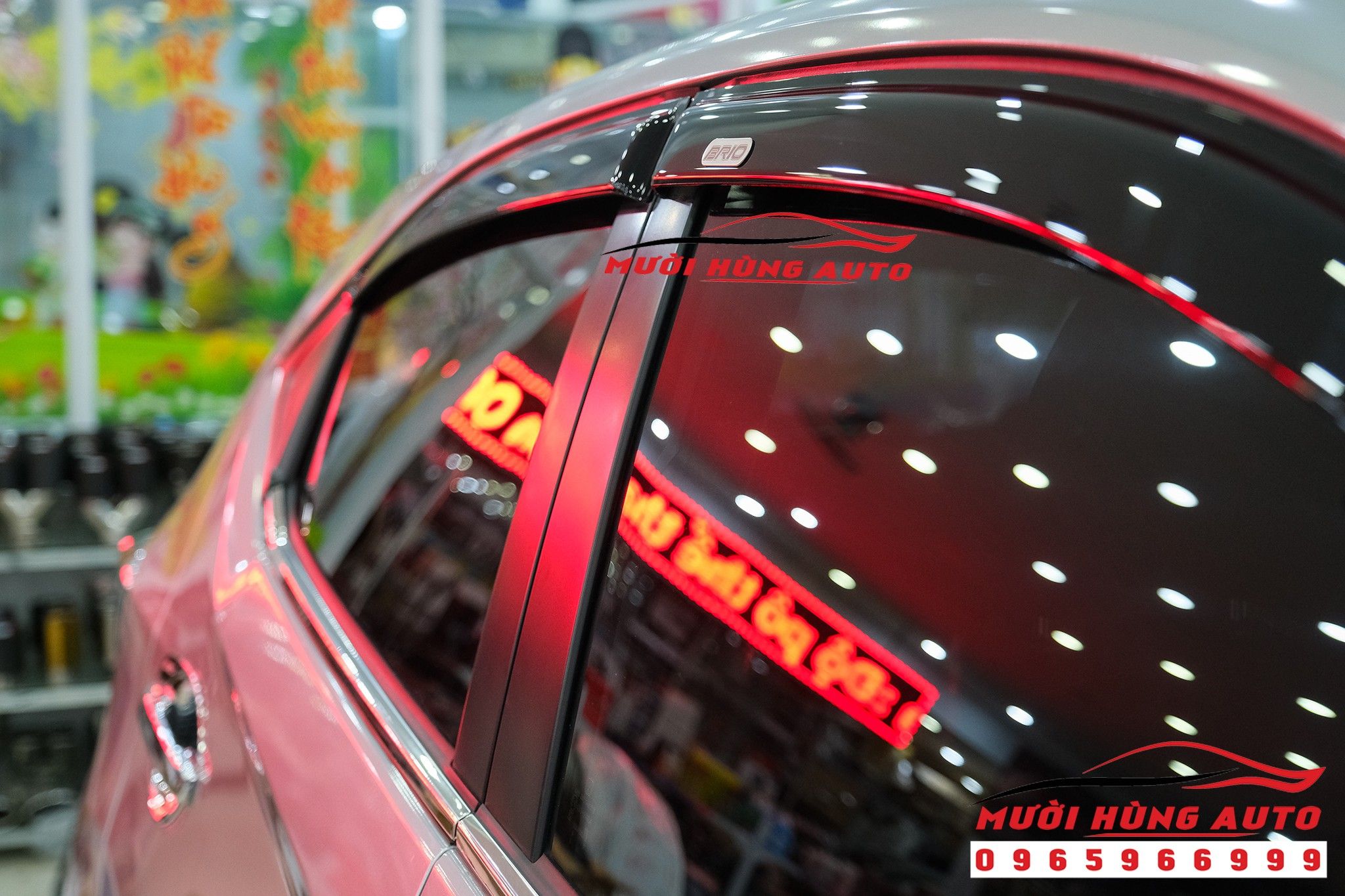 VIỀN CHÂN KÍNH HONDA BRIO 2019-2020 - Mười Hùng Auto