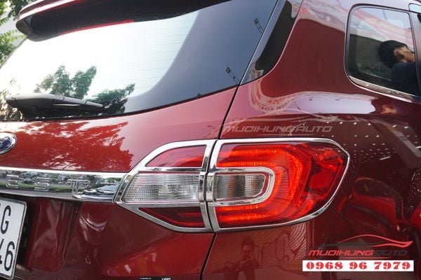 Viền Đèn Trước Sau Xe Ford Everest 2019 Chính Hãng