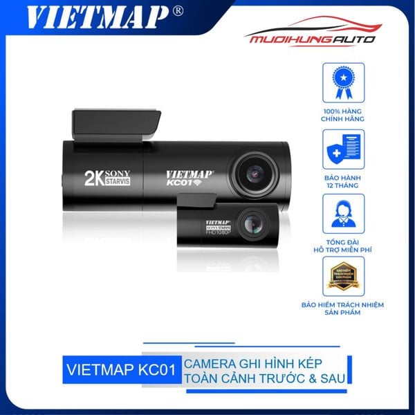 Camera Hành Trình Vietmap KC01 (Khuyến Mãi 5/2024)