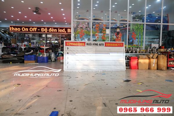Vinfast Fadil độ đèn bi LED GTR V3 cao cấp