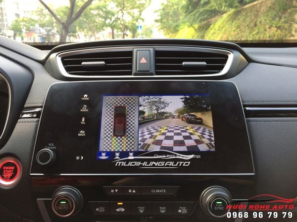 Gắn Camera 360 Độ DCT Cho Honda CRV 2020 Bản T1 Pro Cao Cấp