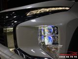 Độ 4 Bi LED Domax Omega Laser Chính Hãng Cho Mitsubishi Xpander Cross