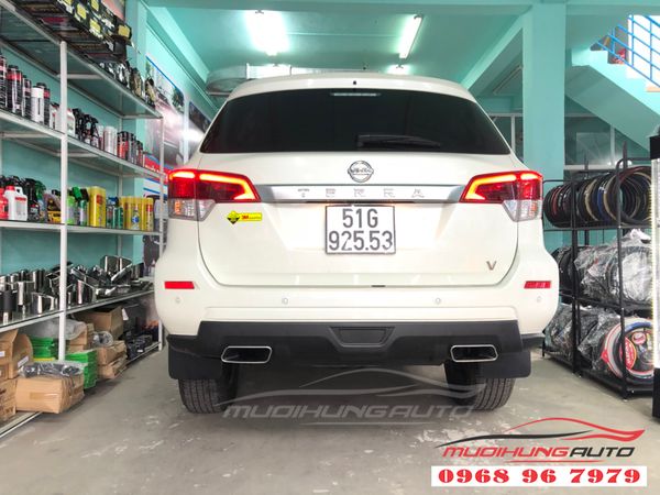 Xe Nissan Terra Độ Pô Thể Thao Cao Cấp