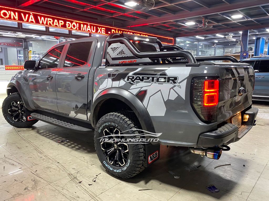 Độ Mâm 19 Inch Cho Xe Ford Ranger Raptor - Mười Hùng Auto