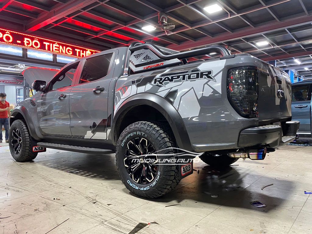 Độ Mâm 19 Inch Cho Xe Ford Ranger Raptor - Mười Hùng Auto