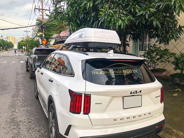 Lắp Cốp Nóc Phi Thuyền Cao Cấp Cho Xe Kia Sorento