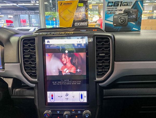 Lắp Android Box Zestech DX265 Cho Xe Ford Everest 2023