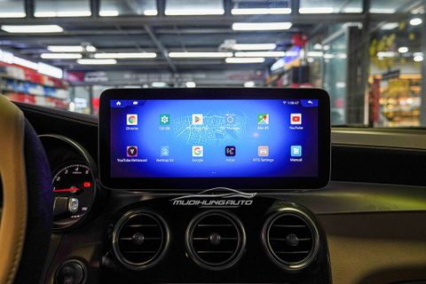 Màn Hình Android Tích Hợp Camera 360 Cho Xe Mercedes GLC 200 2018