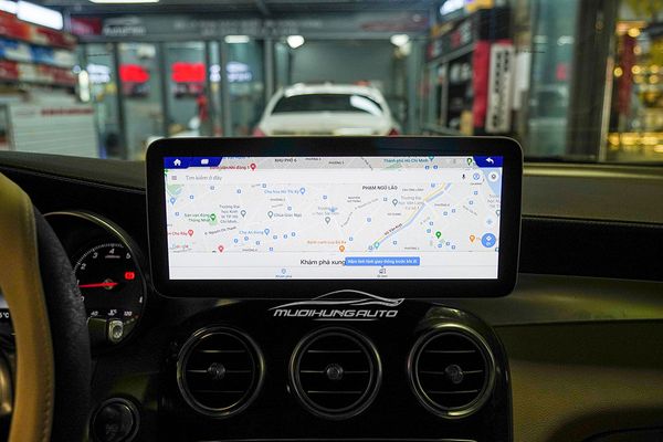 Màn Hình Android Tích Hợp Camera 360 Cho Xe Mercedes GLC 200 2018