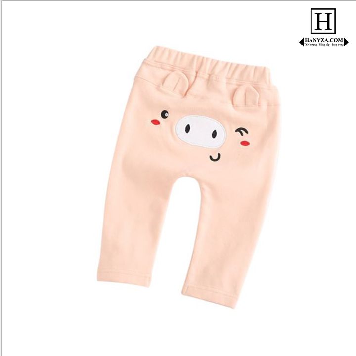 Quần trẻ em 1-3 tuổi in hoạt hình dễ thương