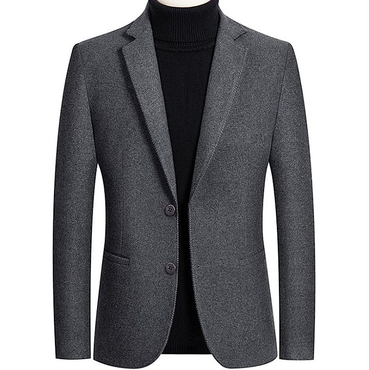 AV02 áo vest dạ kẻ 2 lớp