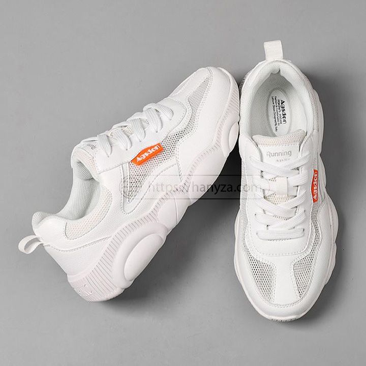 Giày thể thao nữ đế gấu 4cm Agsdon 9242