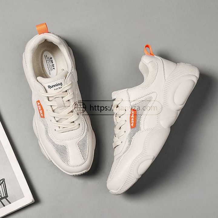 Giày thể thao nữ đế gấu 4cm Agsdon 9242