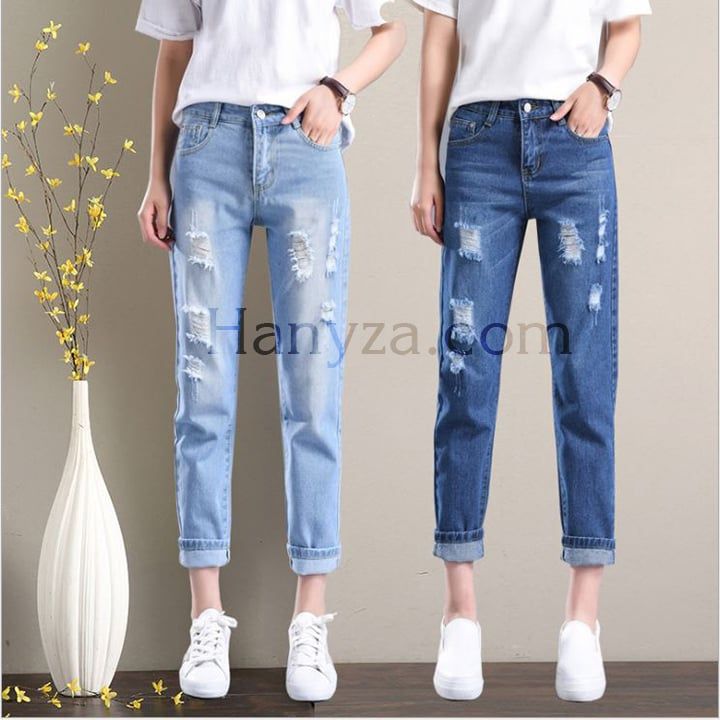 Quần Jean nữ cạp cao Haren 788
