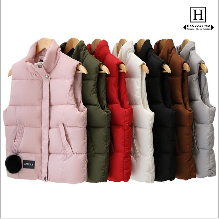 Áo khoác nữ dáng ngắn kiểu Vest