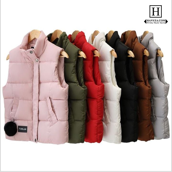 Áo khoác nữ dáng ngắn kiểu Vest