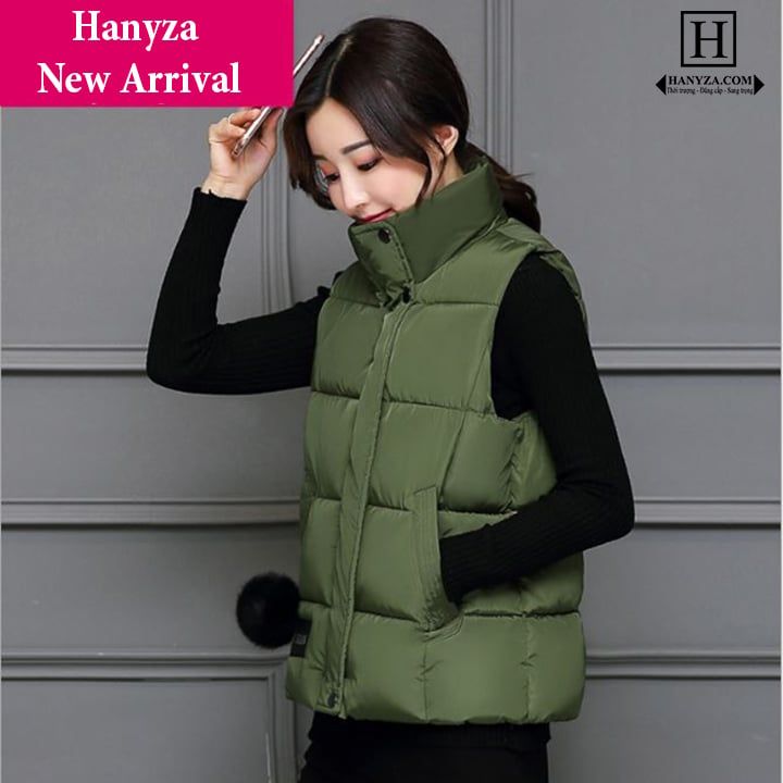 Áo khoác nữ dáng ngắn kiểu Vest