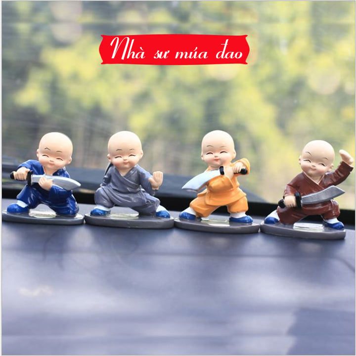 Phụ kiện trang trí-Nhà sư say xỉn