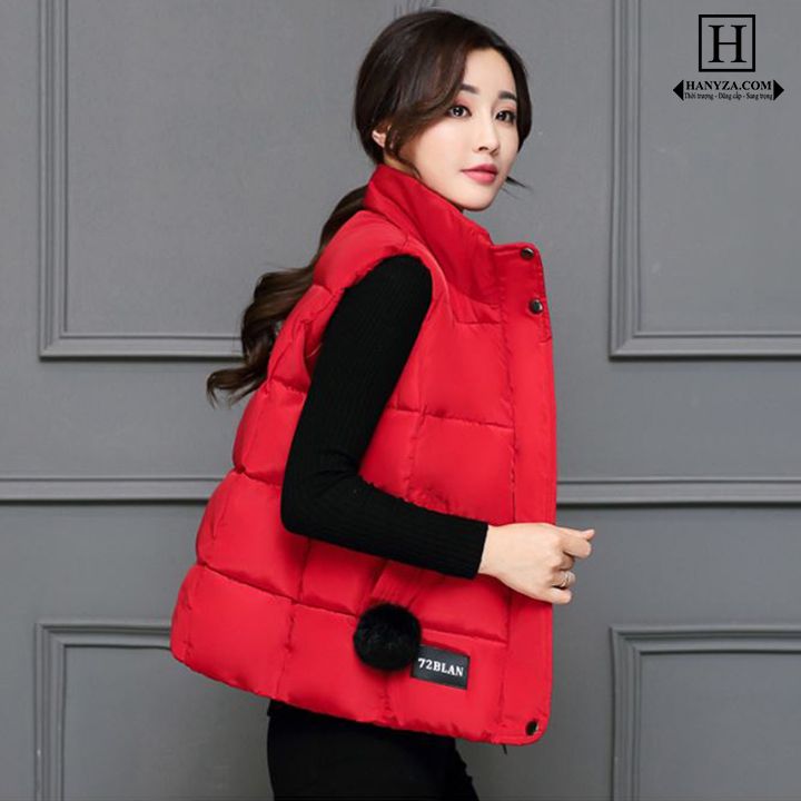 Áo khoác nữ dáng ngắn kiểu Vest