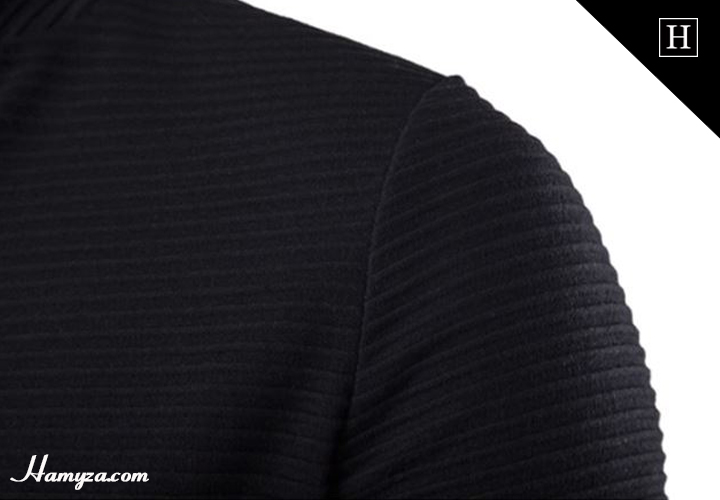 Áo khoác Blazer nam cổ trụ phong cách đơn giản