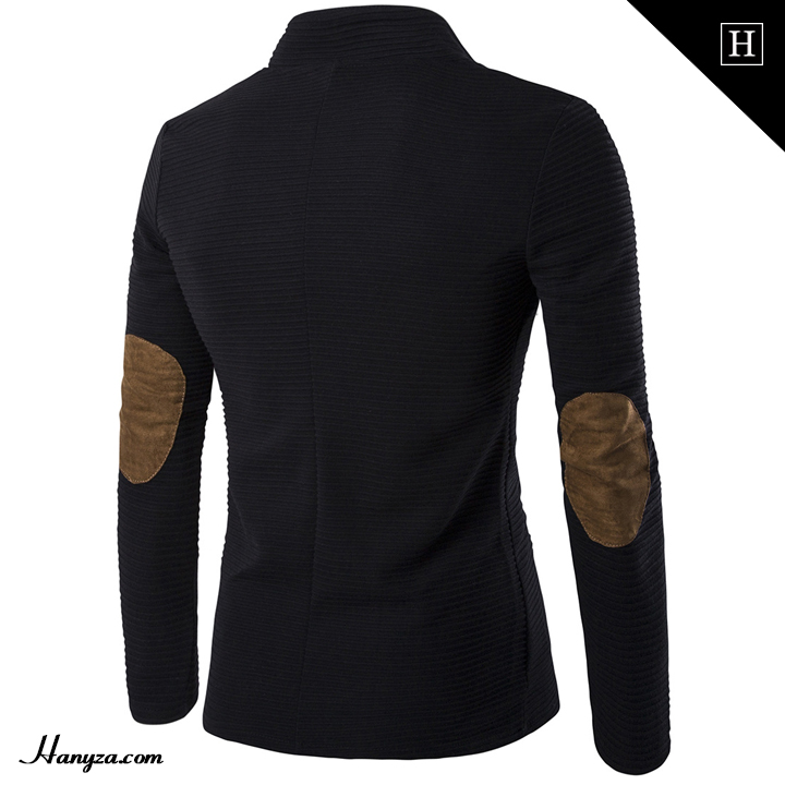 Áo khoác Blazer nam cổ trụ phong cách đơn giản