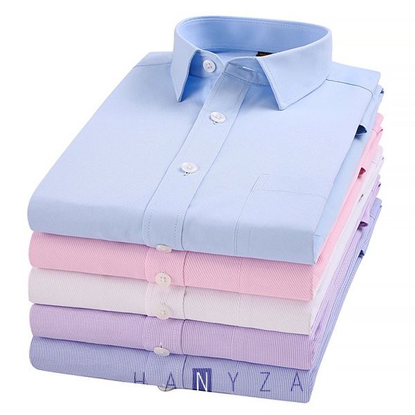 Áo sơ mi nam dài tay cao cấp chống nhăn AOG-01901