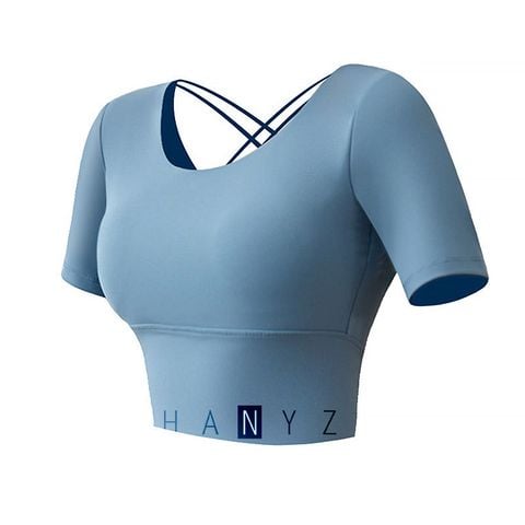 Áo tập thể thao nữ hở lưng chống sốc WX20-229